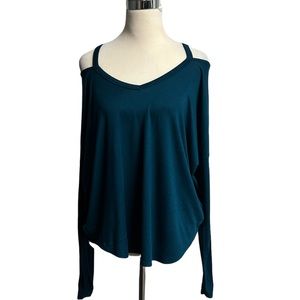 Express women green sweater
